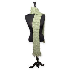 Handmade Sage Green Scarf